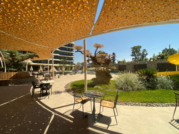 Апартаменты планировки 2+1, 122м2 с видом на море в современном ЖК, район Каргыджак - Ракурс 30