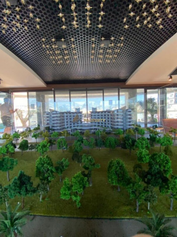 Апартаменты планировки 2+1, 122м2 с видом на море в современном ЖК, район Каргыджак - Ракурс 33