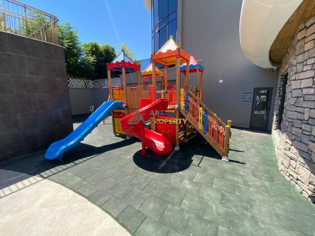 Апартаменты планировки 2+1, 122м2 с видом на море в современном ЖК, район Каргыджак - Ракурс 34