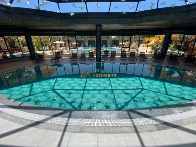 Апартаменты планировки 2+1, 122м2 с видом на море в современном ЖК, район Каргыджак - Ракурс 42