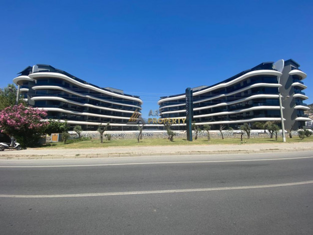 Апартаменты планировки 2+1, 122м2 с видом на море в современном ЖК, район Каргыджак - Ракурс 52