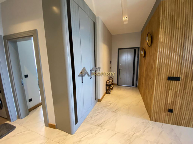 Апартаменты планировки 2+1, 122м2 с видом на море в современном ЖК, район Каргыджак - Ракурс 55