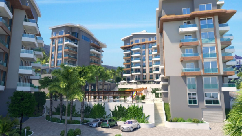 Просторный пентхаус планировки 4+1, 280м2 в районе Каргыджак - Ракурс 34