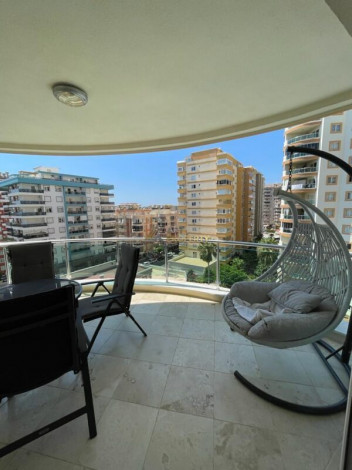 Меблированная квартира планировки 2+1, 110м2 в популярном комплексе, Махмутлар - Ракурс 16