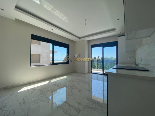 Квартира планировки 1+1, 55м2 в двух минутах от Средиземного моря, Каргыджак - Ракурс 20