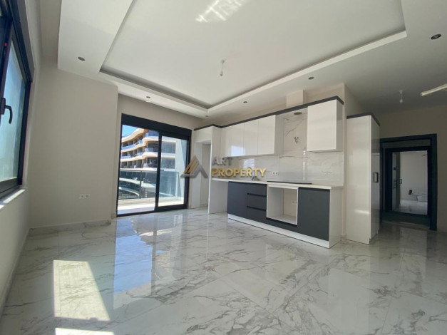 Квартира планировки 1+1, 55м2 в двух минутах от Средиземного моря, Каргыджак - Ракурс 21