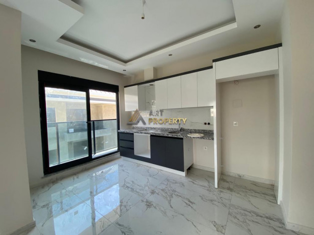 Квартира планировки 1+1, 55м2 в двух минутах от Средиземного моря, Каргыджак - Ракурс 26