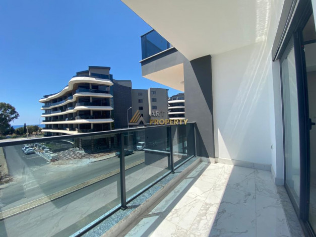 Квартира планировки 1+1, 55м2 в двух минутах от Средиземного моря, Каргыджак - Ракурс 27