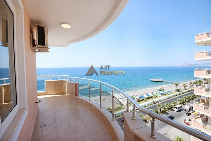 Трехкомнатная квартира, на первой береговой линии, в районе Махмутлар, Алания, 125 м2 - Ракурс 15