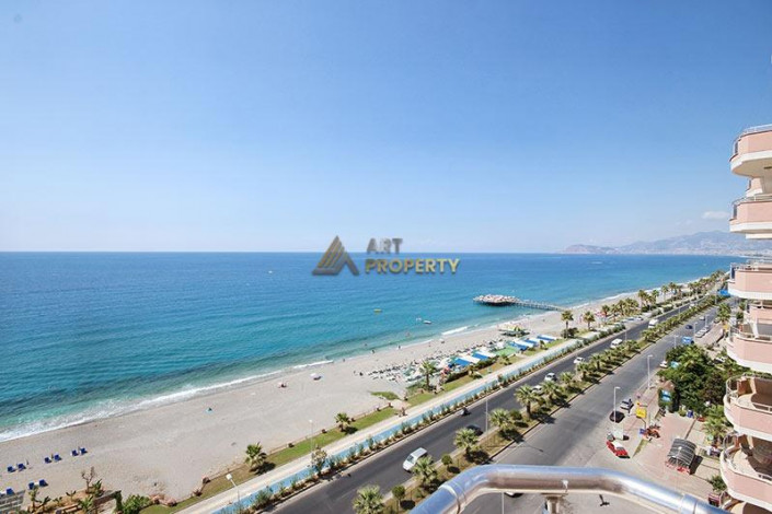 Трехкомнатная квартира, на первой береговой линии, в районе Махмутлар, Алания, 125 м2 - Ракурс 16