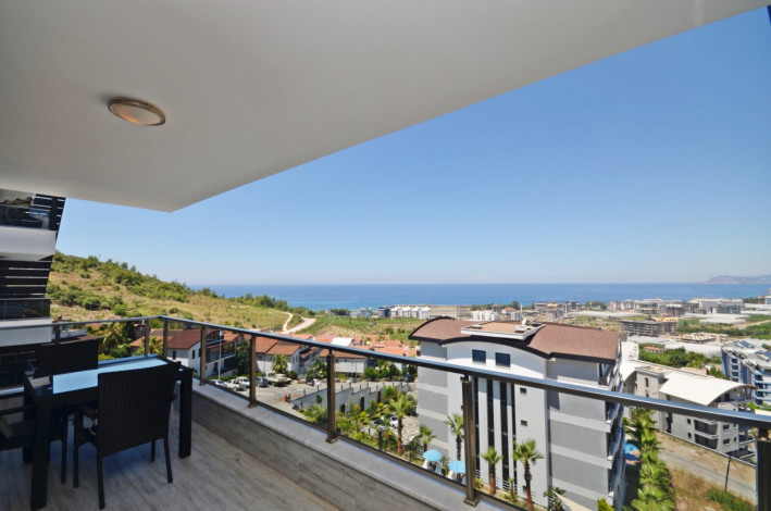 Роскошный меблированный пентхаус планировки 3+1, 217м2 с видом на море, район Каргыджак - Ракурс 16