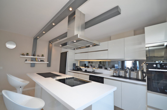 Роскошный меблированный пентхаус планировки 3+1, 217м2 с видом на море, район Каргыджак - Ракурс 20