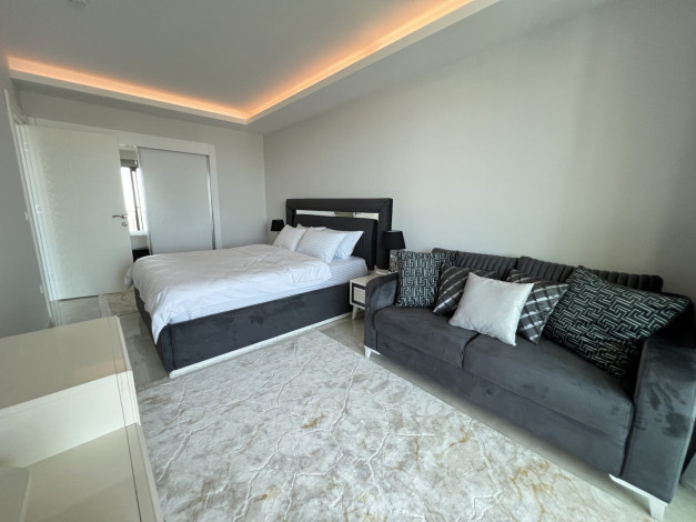 Просторная меблированная квартира планировки 1+1, 80м2 в районе Махмутлар - Ракурс 5