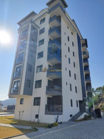 Просторная квартира планировки 3+1, 111м2 с видом на море в районе Газипаша - Ракурс 8