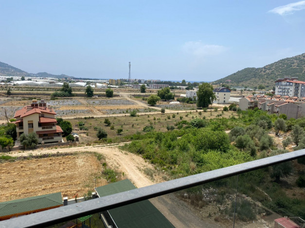 Просторная квартира планировки 3+1, 111м2 с видом на море в районе Газипаша - Ракурс 17