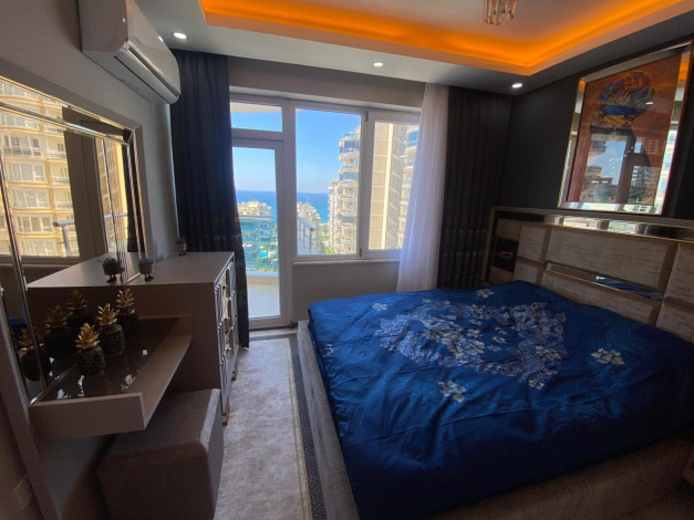 Апартаменты планировки 2+1, 115м2 с видом на море в районе Махмутлар - Ракурс 20