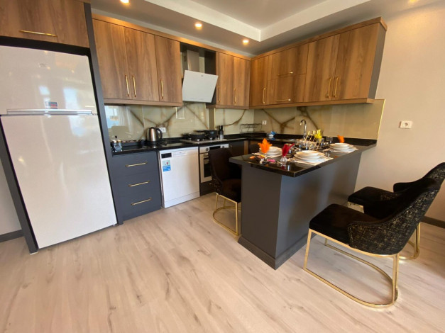 Апартаменты планировки 2+1, 115м2 с видом на море в районе Махмутлар - Ракурс 25