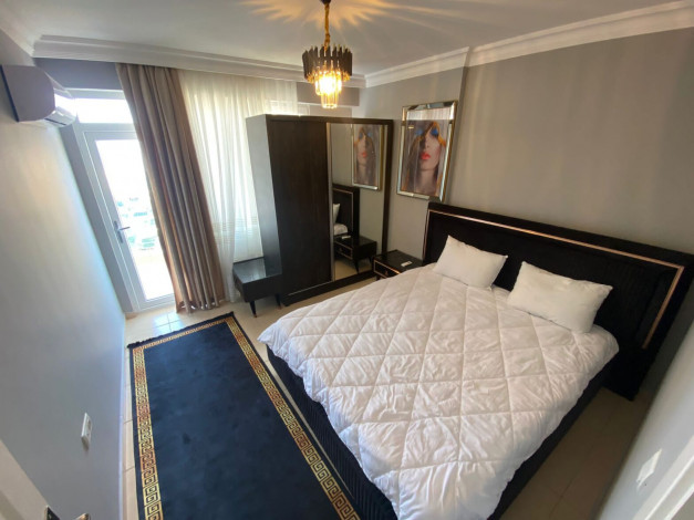 Апартаменты планировки 2+1, 115м2 с видом на море в районе Махмутлар - Ракурс 32