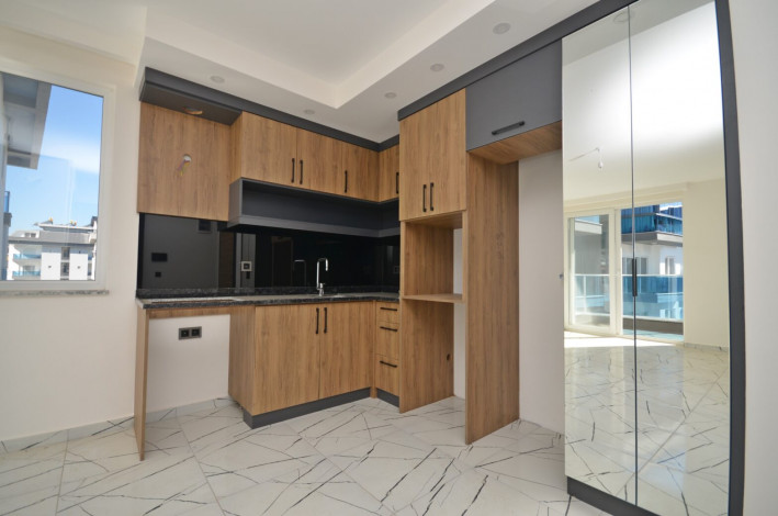 Квартира планировки 1+1, 46м2 в новом ЖК, район Оба - Ракурс 18