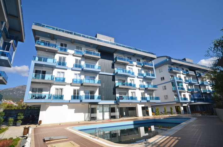 Квартира планировки 1+1, 46м2 в новом ЖК, район Оба - Ракурс 25