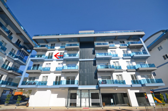 Квартира планировки 1+1, 46м2 в новом ЖК, район Оба - Ракурс 26