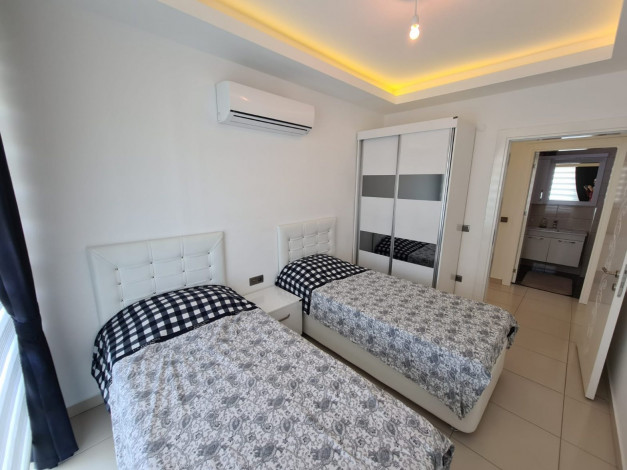 Трехкомнатная квартира с полной инфраструктурой и красивым видом в районе Тосмур, 100 м2 - Ракурс 5