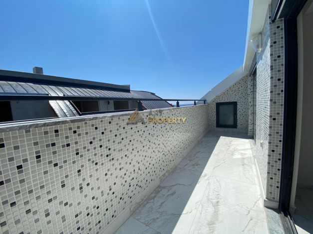 Дуплекс планировки 3+1, 125м2 с видом на море и горы, Каргыджак - Ракурс 15