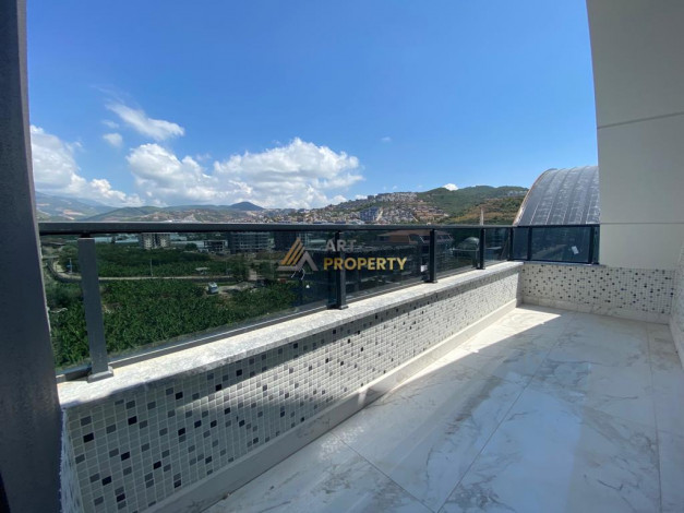 Дуплекс планировки 3+1, 125м2 с видом на море и горы, Каргыджак - Ракурс 16