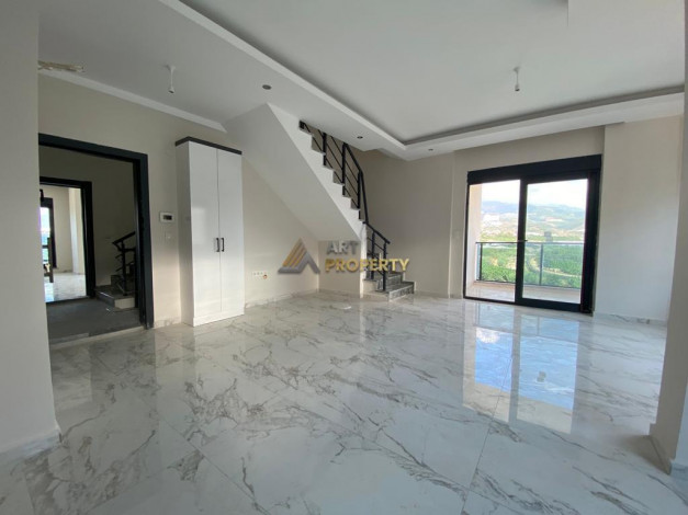 Дуплекс планировки 3+1, 125м2 с видом на море и горы, Каргыджак - Ракурс 23