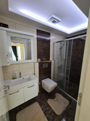 Трехкомнатная квартира с полной инфраструктурой и красивым видом в районе Тосмур, 100 м2 - Ракурс 12