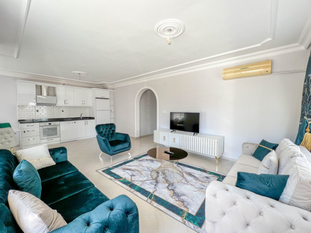 Меблированная квартира планировки 2+1, 135м2 в районе Махмутлар - Ракурс 4