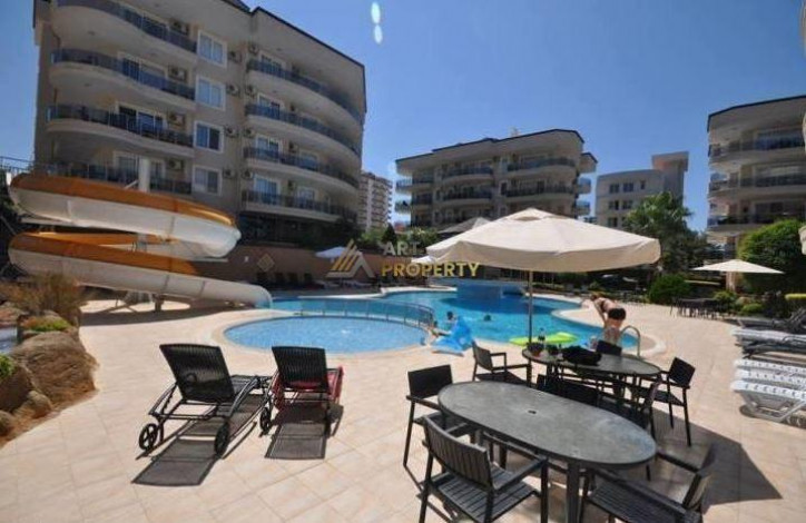 Трехкомнатная квартира с мебелью и техникой в районе Оба, Алания, 107 м2 - Ракурс 2