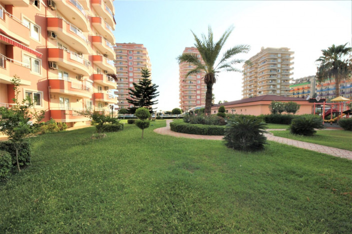 Меблированная квартира планировки 2+1, 155м2 с видом на море, район Махмутлар - Ракурс 12