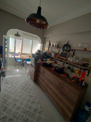 Уютная квартира планировки 2+1 с видом на крепость, центр Алании - Ракурс 30