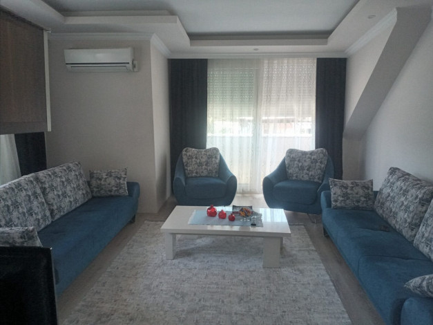 Пентхаус планировки 3+1 с видом на горы, Газипаша - Ракурс 2