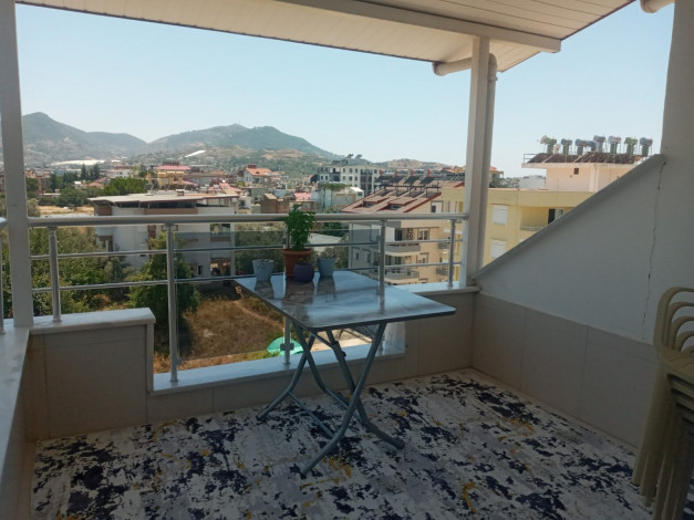 Пентхаус планировки 3+1 с видом на горы, Газипаша - Ракурс 9