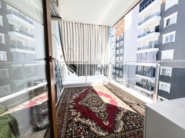 Меблированная квартира планировки 1+1, 60м2 в районе Махмутлар - Ракурс 3