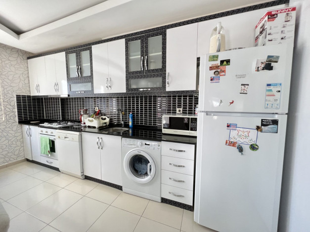 Меблированная квартира планировки 1+1, 60м2 в районе Махмутлар - Ракурс 5