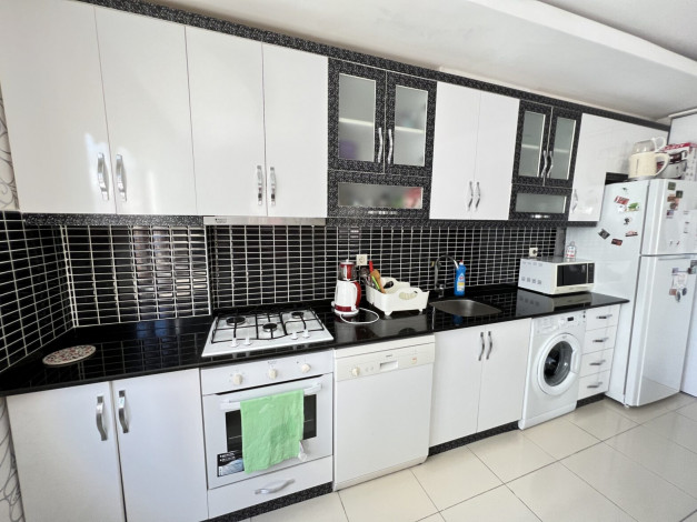 Меблированная квартира планировки 1+1, 60м2 в районе Махмутлар - Ракурс 6