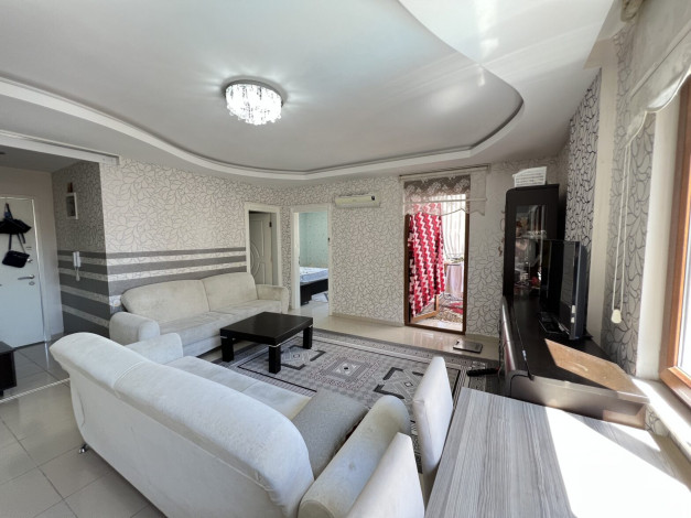 Меблированная квартира планировки 1+1, 60м2 в районе Махмутлар - Ракурс 7