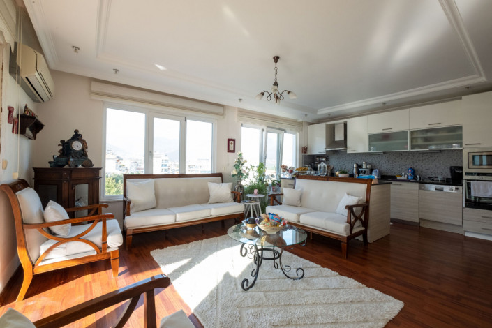 Меблированный пентхаус планировки 4+1, 220м2 в районе Оба - Ракурс 38