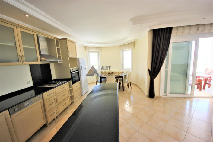 Просторная вилла с отдельным бассейном, в Каргыджаке, Алания, 250 м2. - Ракурс 10