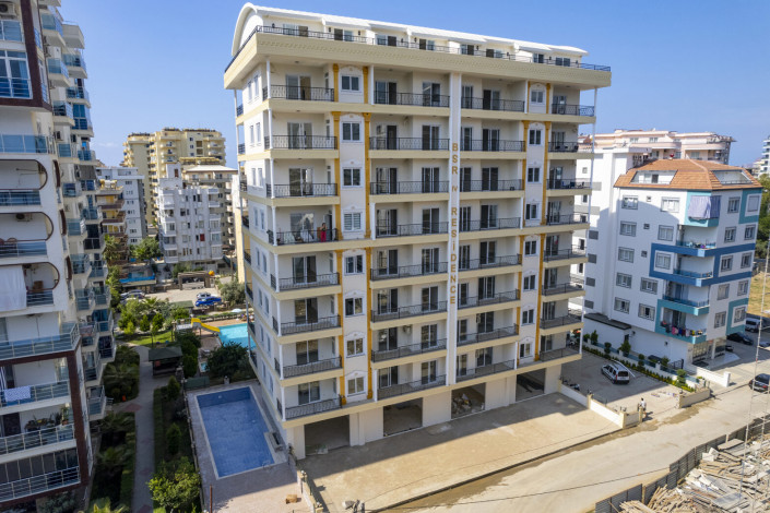 Апартаменты планировки 1+1, 60м2 в новом жилом комплексе, Махмутлар - Ракурс 14