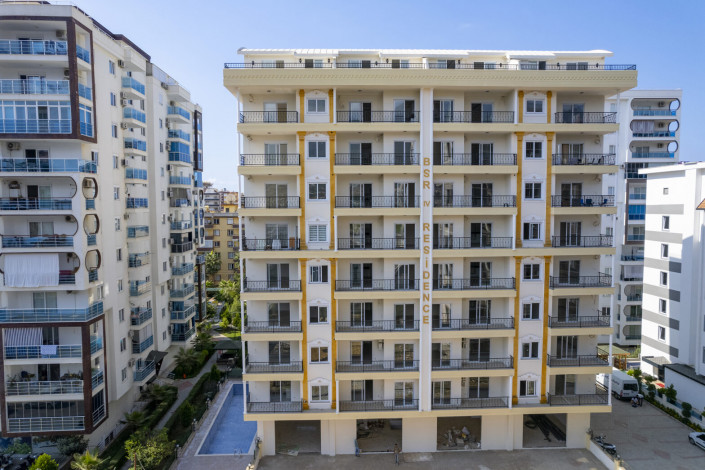 Апартаменты планировки 1+1, 60м2 в новом жилом комплексе, Махмутлар - Ракурс 15