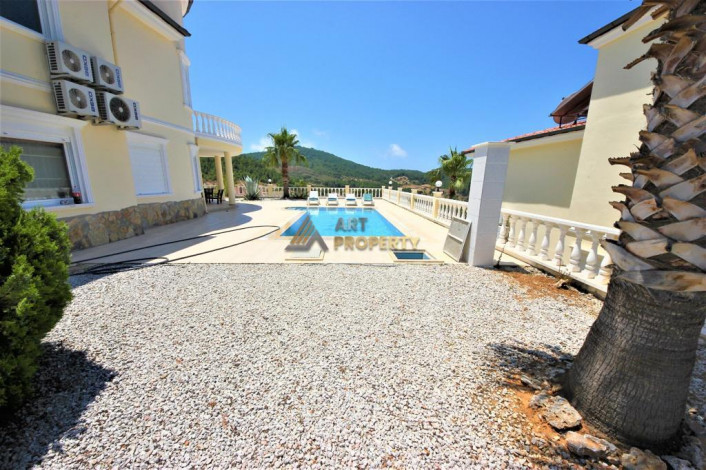 Просторная вилла с отдельным бассейном, в Каргыджаке, Алания, 250 м2. - Ракурс 15