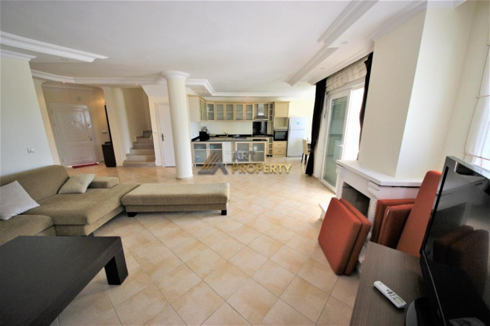 Просторная вилла с отдельным бассейном, в Каргыджаке, Алания, 250 м2. - Ракурс 16