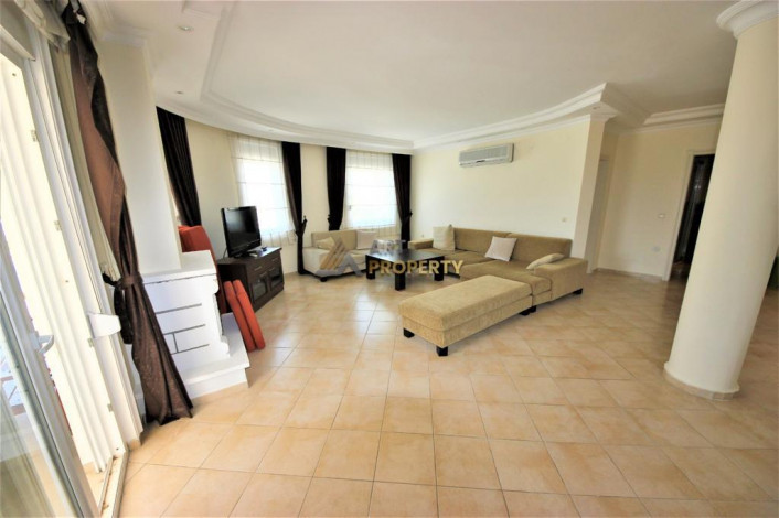 Просторная вилла с отдельным бассейном, в Каргыджаке, Алания, 250 м2. - Ракурс 19