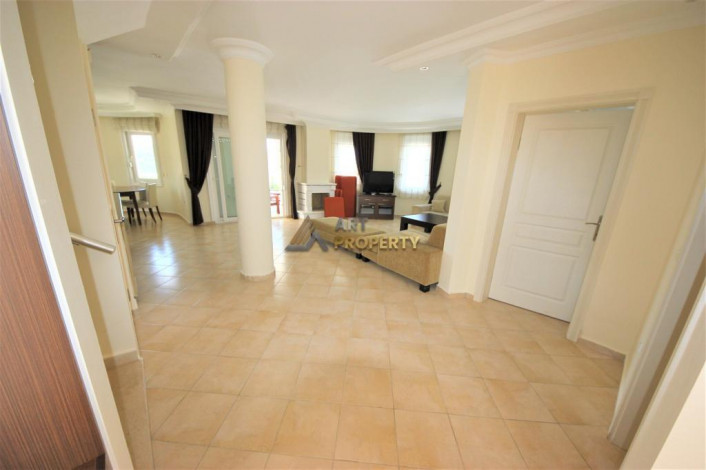 Просторная вилла с отдельным бассейном, в Каргыджаке, Алания, 250 м2. - Ракурс 25