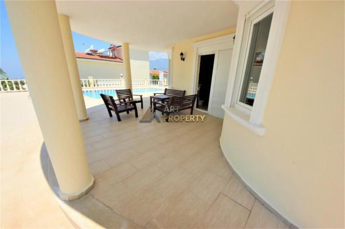 Просторная вилла с отдельным бассейном, в Каргыджаке, Алания, 250 м2. - Ракурс 26