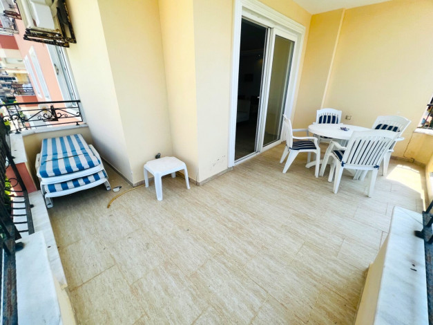 Апартаменты планировки 3+1 c видом на море и крепость, Махмутлар - Ракурс 8